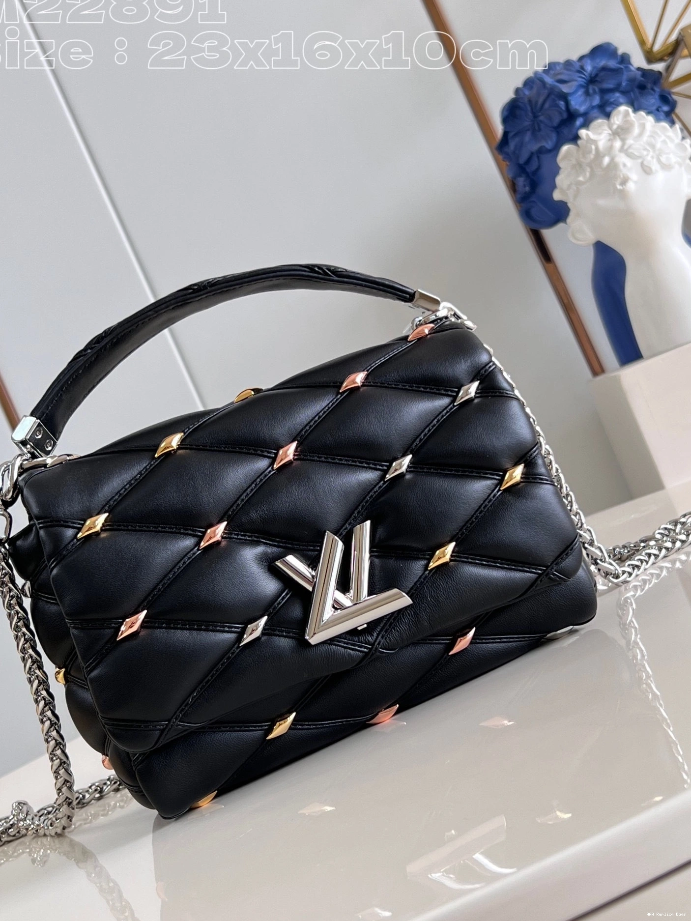 Aaa replica ru VUITTON GO-14-23*16*10CM LOUIS Pico 0817